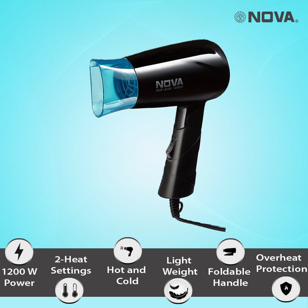 Nova 1200 2025 watts hair dryer