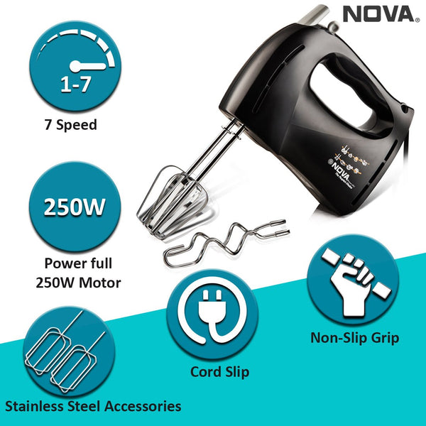 Nova hand shop mixer