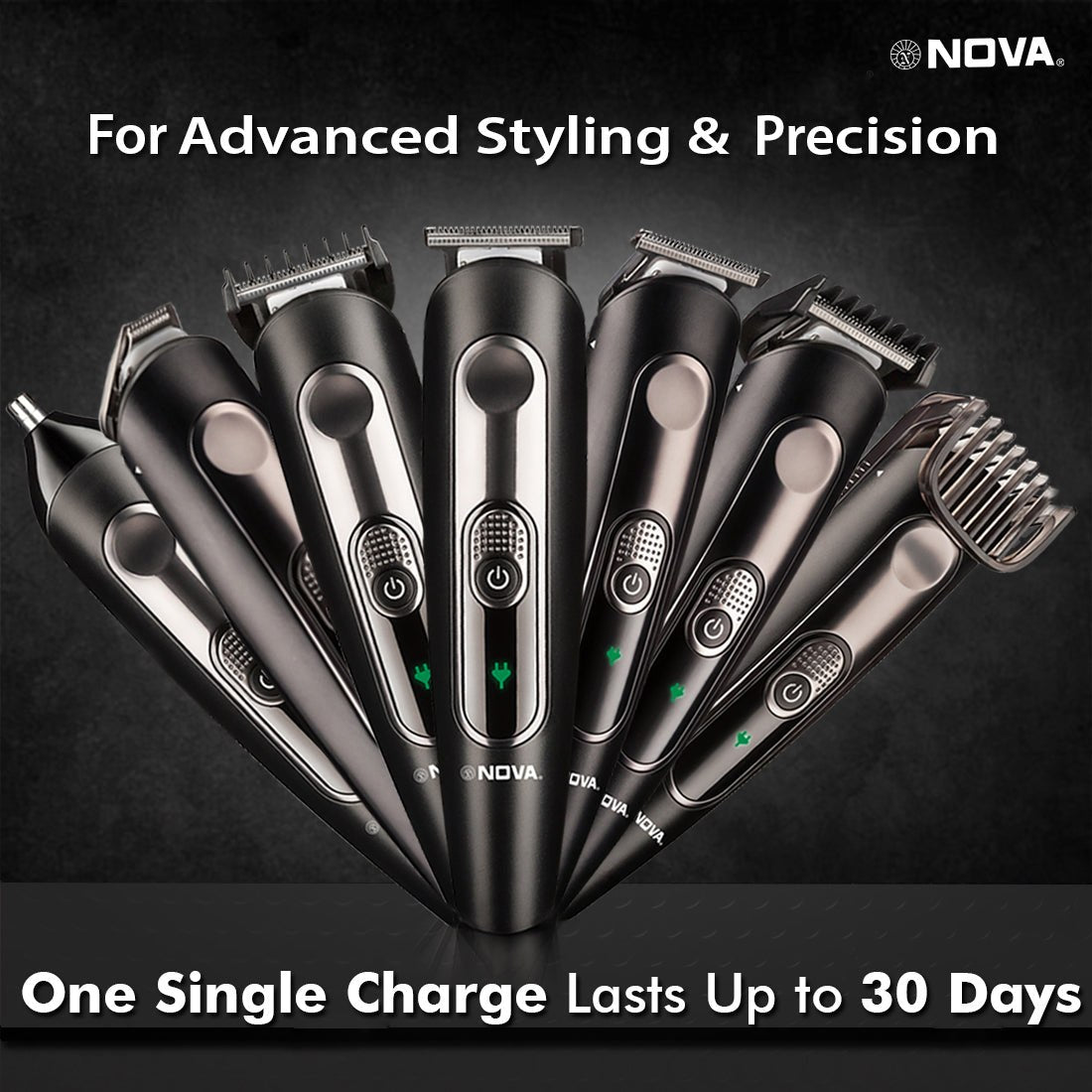 Nova SuperGroom NG 1149 USB Runtime: 60 min Grooming Kit for Men – Nova ...