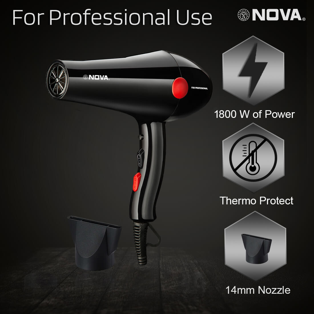 Nova professional 2025 hair dryer